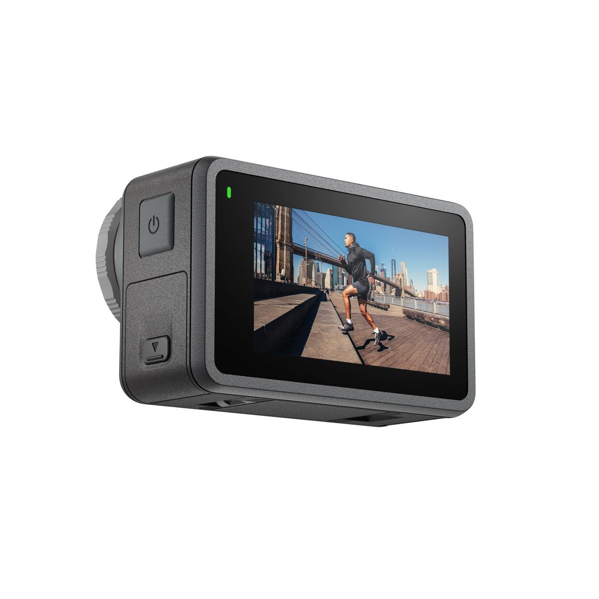 4K Action Camera with Hyper Stabilization, Waterproof to 52ft, 3-Hour Battery, Universal Mount for Adventure Vlogging & Photography